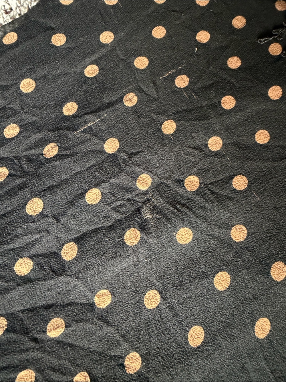 Vintage Betsey Johnson New York Polka Dot Skirt & Chartreuse Top Set SM/4 - Picture 6 of 10